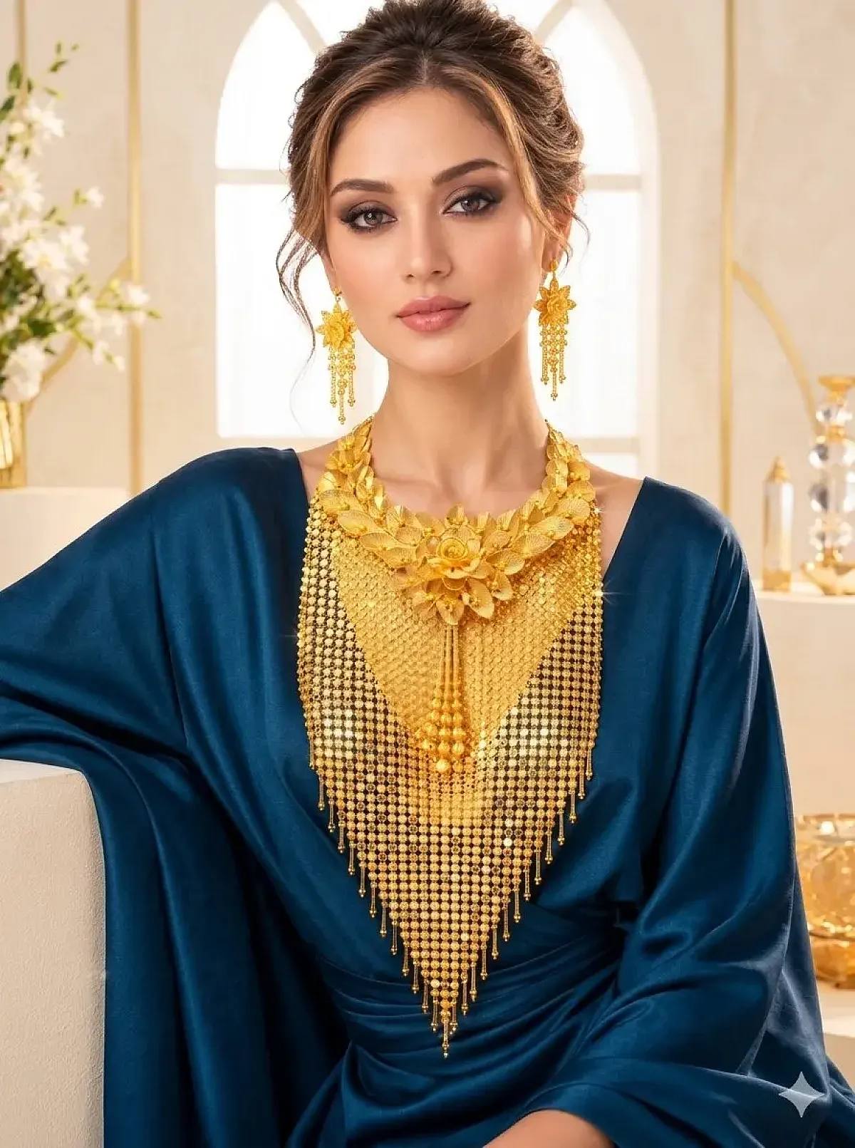  Gold Necklace set 